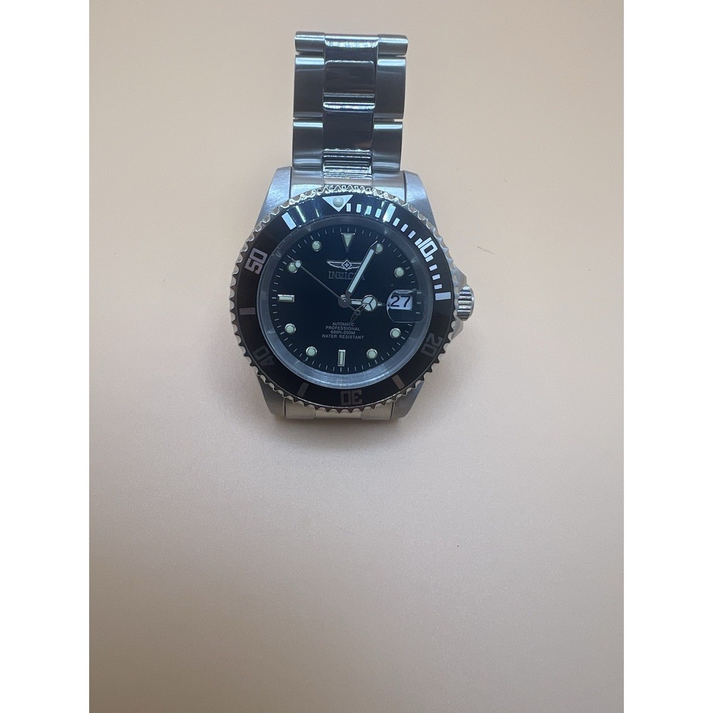 Invicta Pro Diver 8926OB Automatic Mens Watch Black Dial Stainless Steel 200M